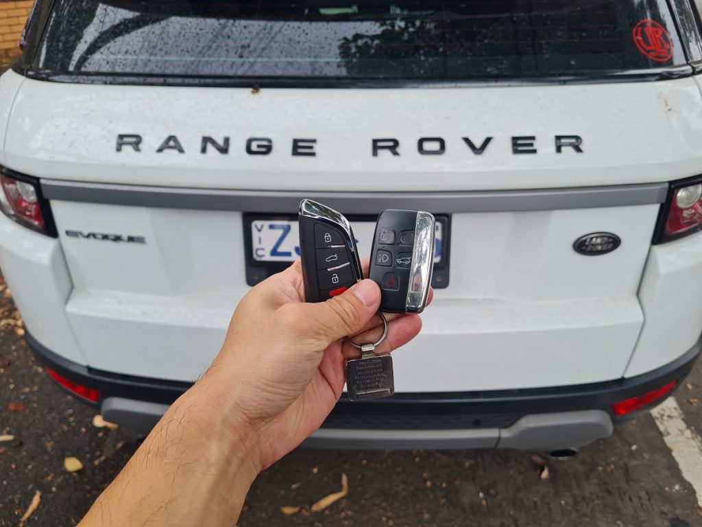 Range Rover Evoque 2012 Remote Key Melbourne