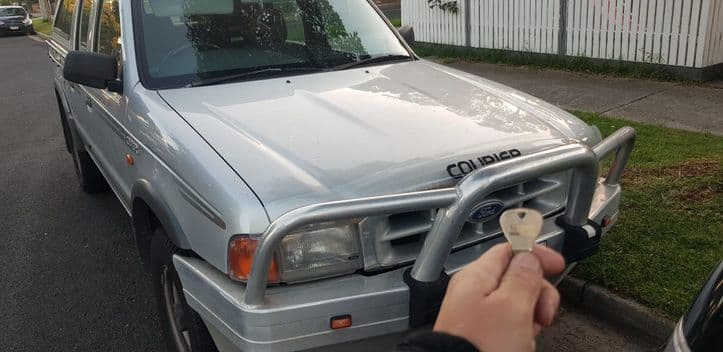 ford courier 2000 key only image