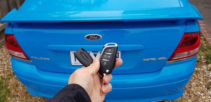 ford falcon XR6 remote key image