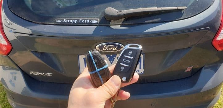 ford focus 2013 remote key image
