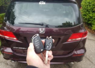 honda odyssey 2010 remote key image