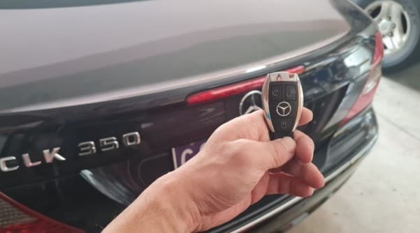 mercedes clk350 2009 remote key image