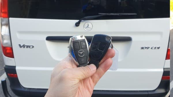 mercedes vito 2013 remote key image