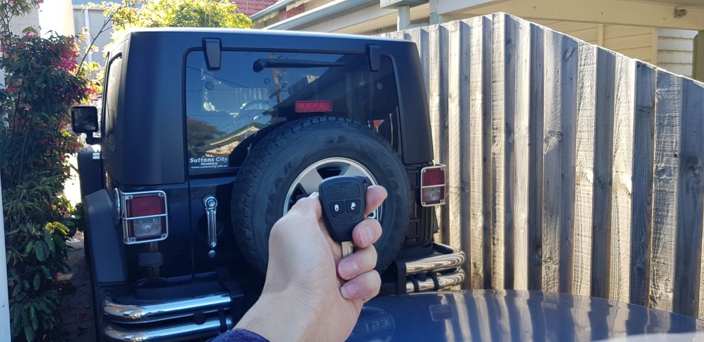 Jeep Wrangler Lost Key Replacement Melbourne - Jeep Wrangler 2009