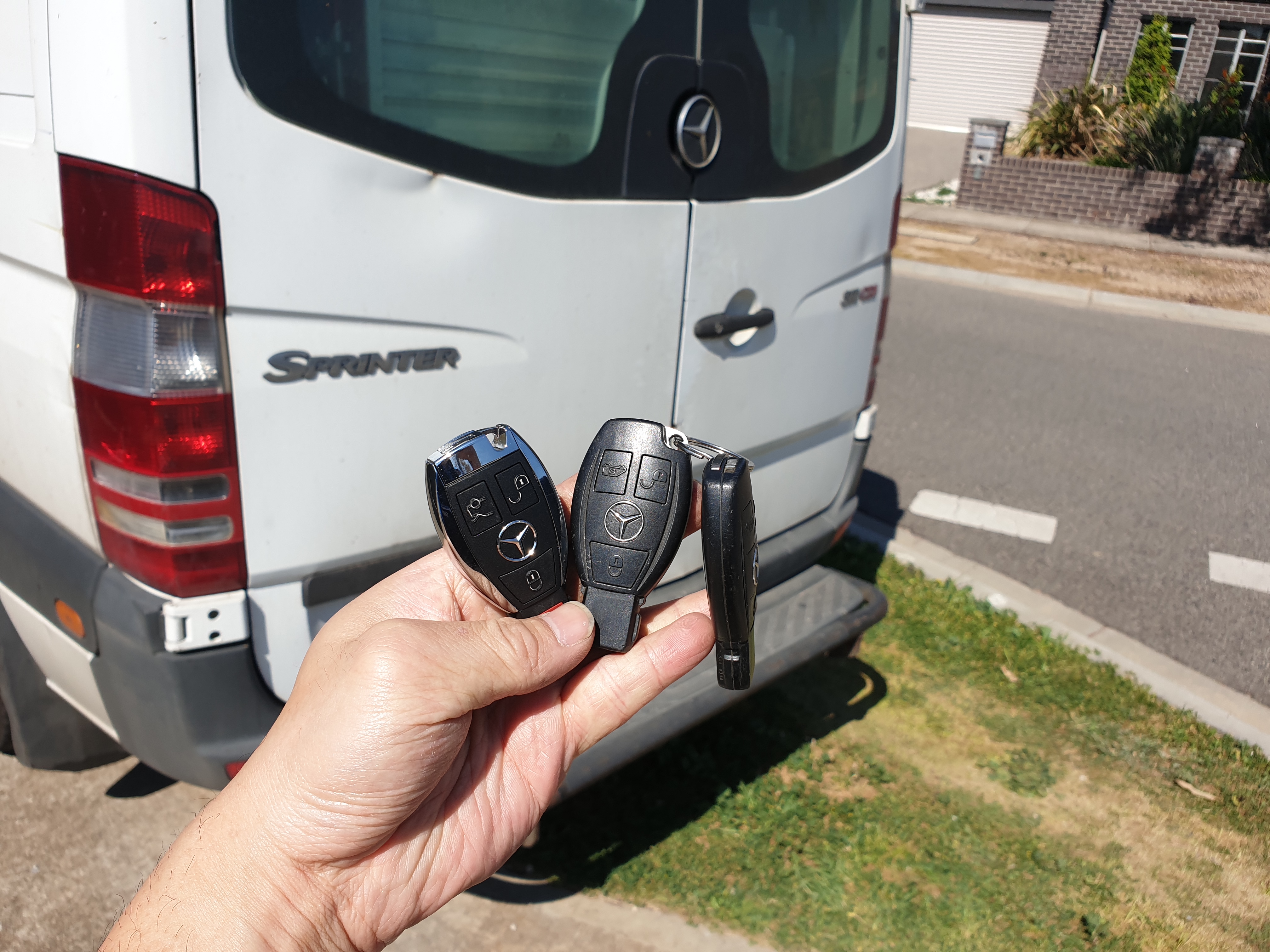mercedes sprinter replacement key